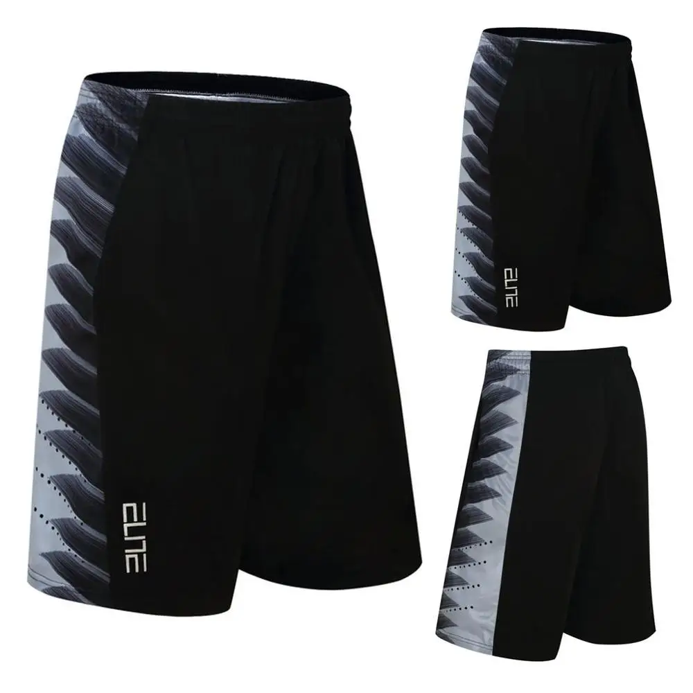 Мужские летние новые стильные повседневные свободные спортивные пляжные короткие брюки плюс размер тонкие быстросохнущие пляжные брюки