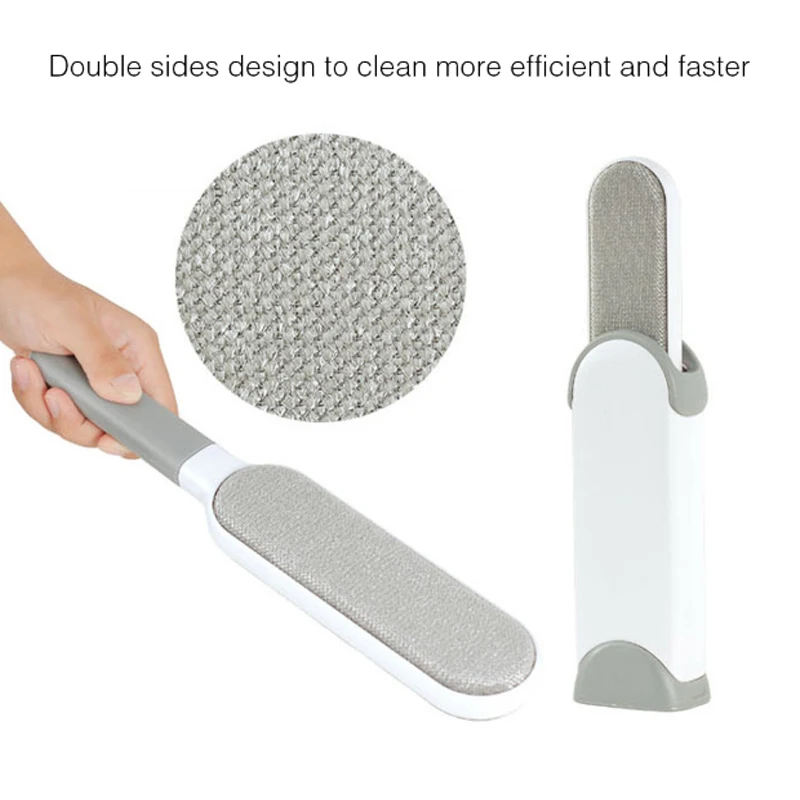 

Reusable Static Cleaning Brush Tools for Sticky Clothes Wool Dust Catcher Carpet Lint Fluff Sticking Pet Hair Cats