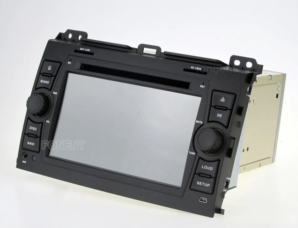 Perfect for Toyota Land Cruiser Prado 120 2003 2004 2005 2006 2007 2008 2009 Car Android auto Stereo Stereo Radio DVD Multimedia Player 6