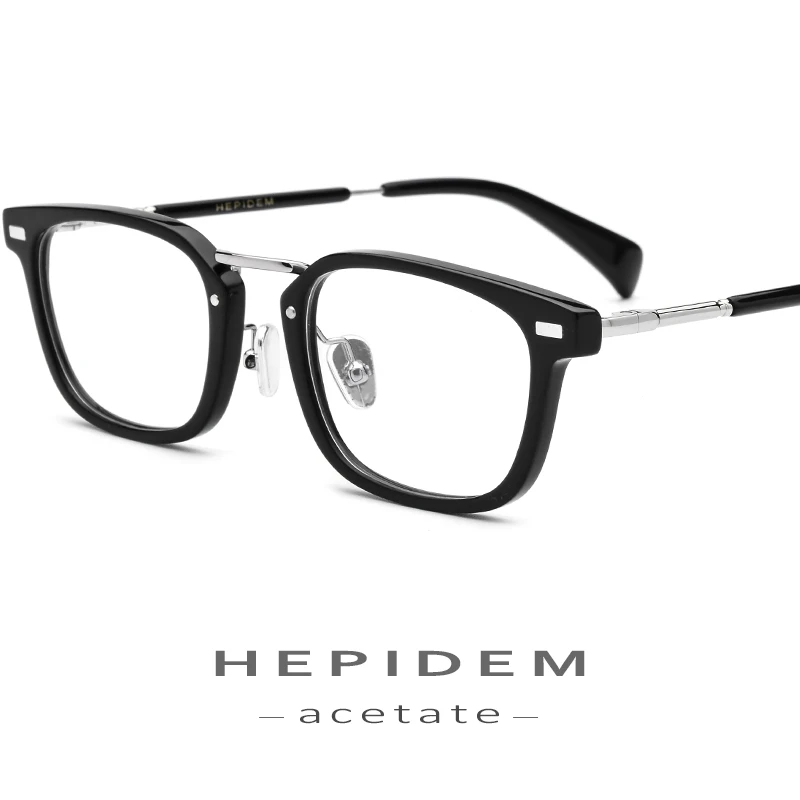 

Acetate Glasses Frame Men Small Square Prescription Eyeglasses Nerd Women Brand Designer New Myopia Optical Frame Korean Eyewear