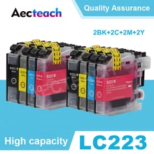 LC 223 LC223 LC221 полный картриджи для брата LC223 картридж MFC-J4420DW J4620DW J4625DW J5625DW J480DW J680DW J880DW