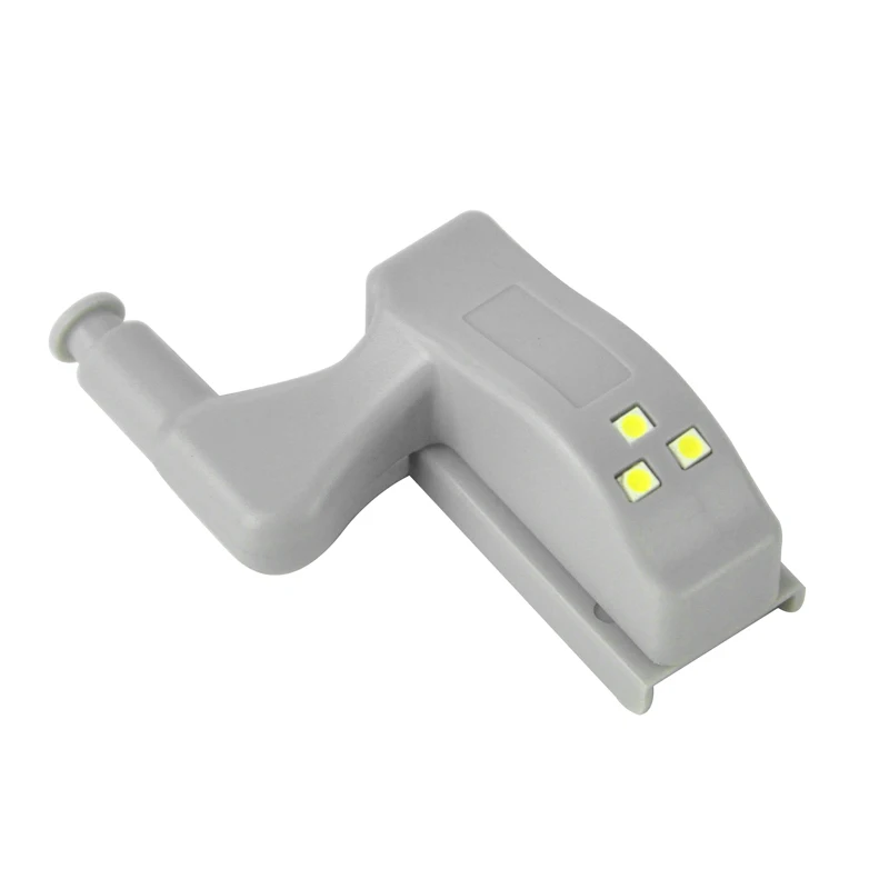 LED bisagra de gabinete de luz Universal cocina dormitorio interior Luz de Sensor para sala de estar del Gabinete habitación armario de Hardware