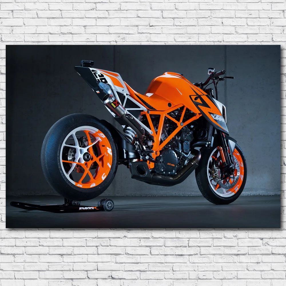 

Superduke ktm 1290 superbike Motorcycle Racing vehicle Wall Art Posters Canvas Prints Art Painting For Room Decor