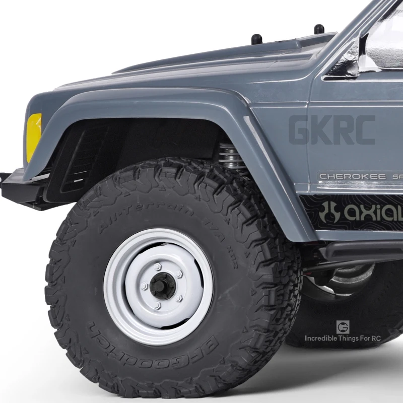 TRX4 Defender Bronco RC4WD D110 осевой SCX10 90046 B Стиль Классический Металл 1,9 дюймов колеса Ступицы обода Beadlock для 1/10 RC Гусеничный автомобиль