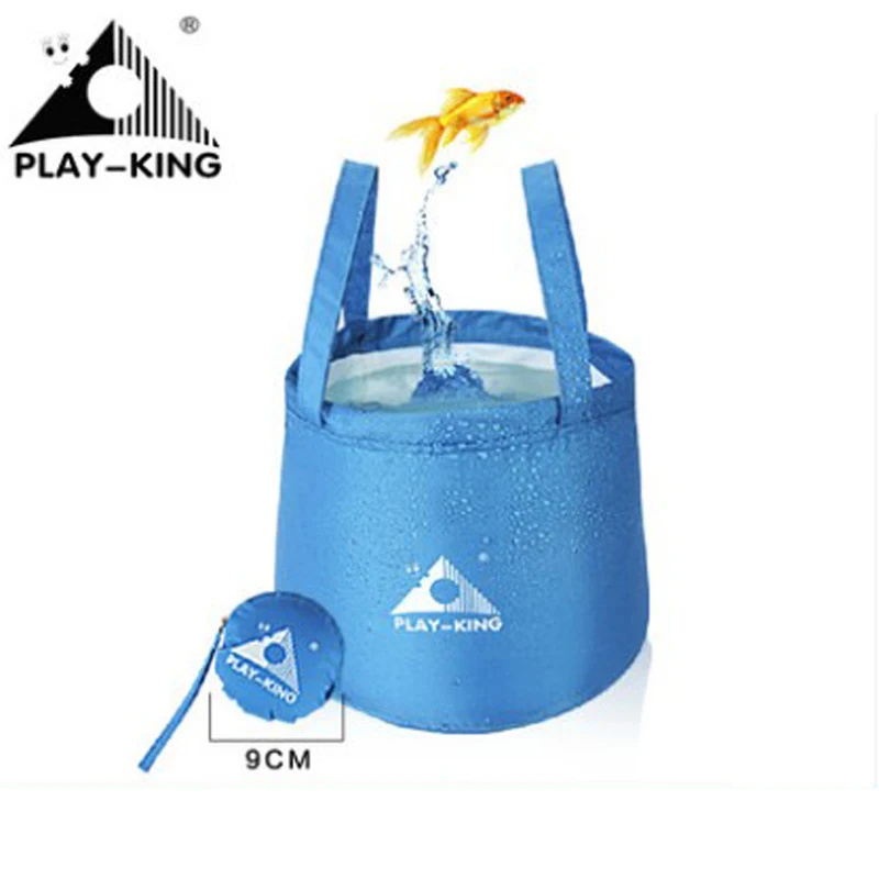 Playking السفر طوي للطي التخييم مغسلة دلو وعاء ماء peva غسل كيس نايلون التنزه دلو الماء Playking السفر طوي للطي التخييم مغسلة دلو وعاء ماء peva غسل كيس نايلون التنزه دلو الماء