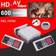 HDMI/AV выход Ретро Классический Портативный игровой плеер семья ТВ Видео игровая консоль детство встроенный 600 игры мини консоль