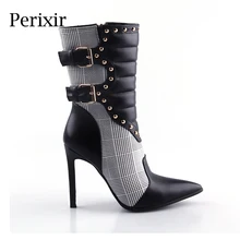 Großhandel boots extreme Gallery Billig kaufen boots Großhandel Perixir 2018 Frauen Stiefel High Heels Lackleder