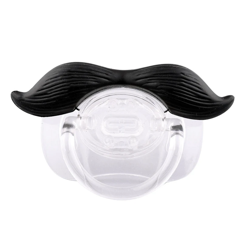 

Funny Baby Pacifier Dummy Nipple Teethers Novelty Toddler Mustache Pacifier Infant Baby Christmas Gift Teeth Soothers