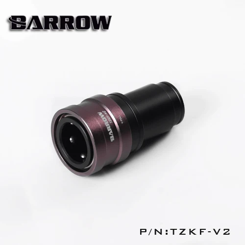 Barrow TZKF V2 черно серебристый водонепроницаемый быстроразъемный Женский Разъем|water