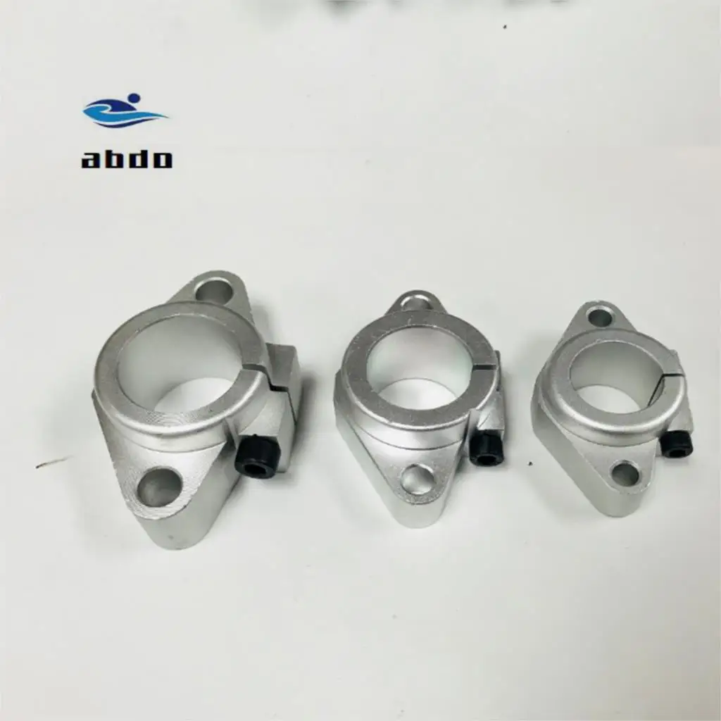 عالية الجودة الساخن بيع! 4 قطعة/الوحدة SHF25 25 ملليمتر الخطي دعم شافت الخطي رود رمح نهاية دعم XYZ الجدول CNC أجزاء