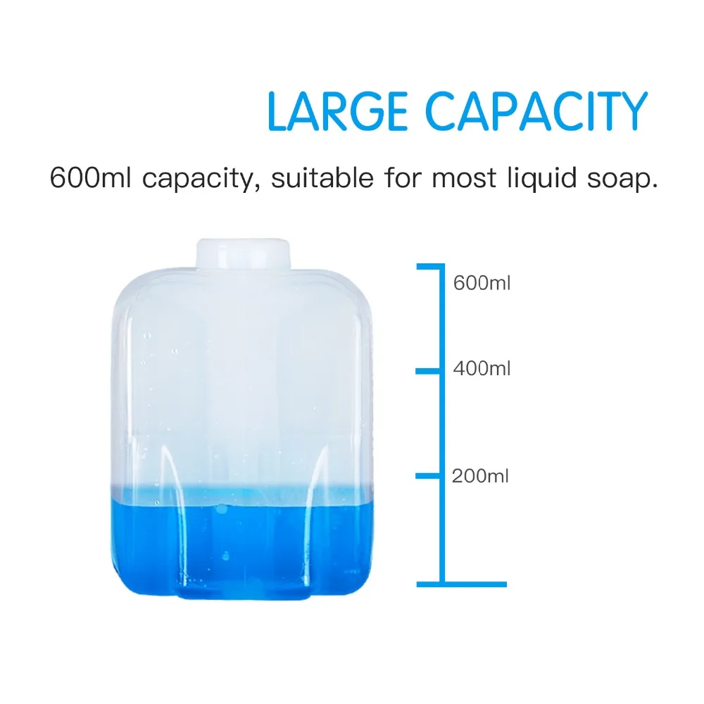 SVAVO 600 мл ABS Ручной Дозатор жидкого мыла/спрея/пены настенный ручной дозатор мыла для кухни отеля ванной комнаты