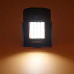 Портативный 20 + 3 светодиодный фонарь Магнитный складной крюк подставка палатка аварийный свет QP2