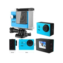 Freeshipping 1080p Full HD Action Camera A8 With HD 2.0” Dual Screen Mini Video Cam 30M Waterproof 120D Lens Cheap Sport Camera