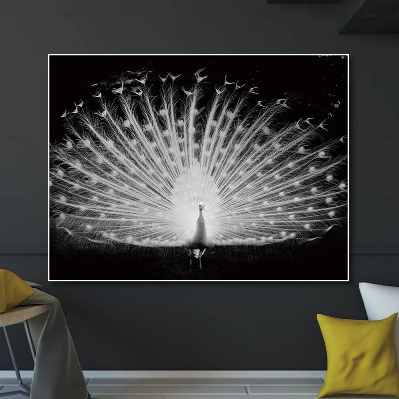 Art Poster Canvas Painting Wall Art Pictures Decor Peacock Prints Animals on Canvas Decoration for Living Room Picture Unframed Art Poster Canvas Painting Wall Art Pictures Decor Peacock Prints Animals on Canvas Decoration for Living Room Picture Unframed