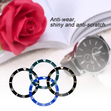 38 мм высокопрочные Керамические Мужские наручные часы с ободком, черные, синие, зеленые, золотые, легкие часы с ободком, сменные детали