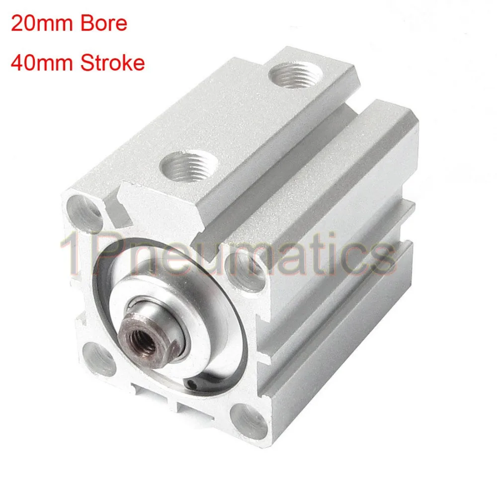 Airtac SDA: Compact Air Cylinder, Double Acting - SDA25X25B