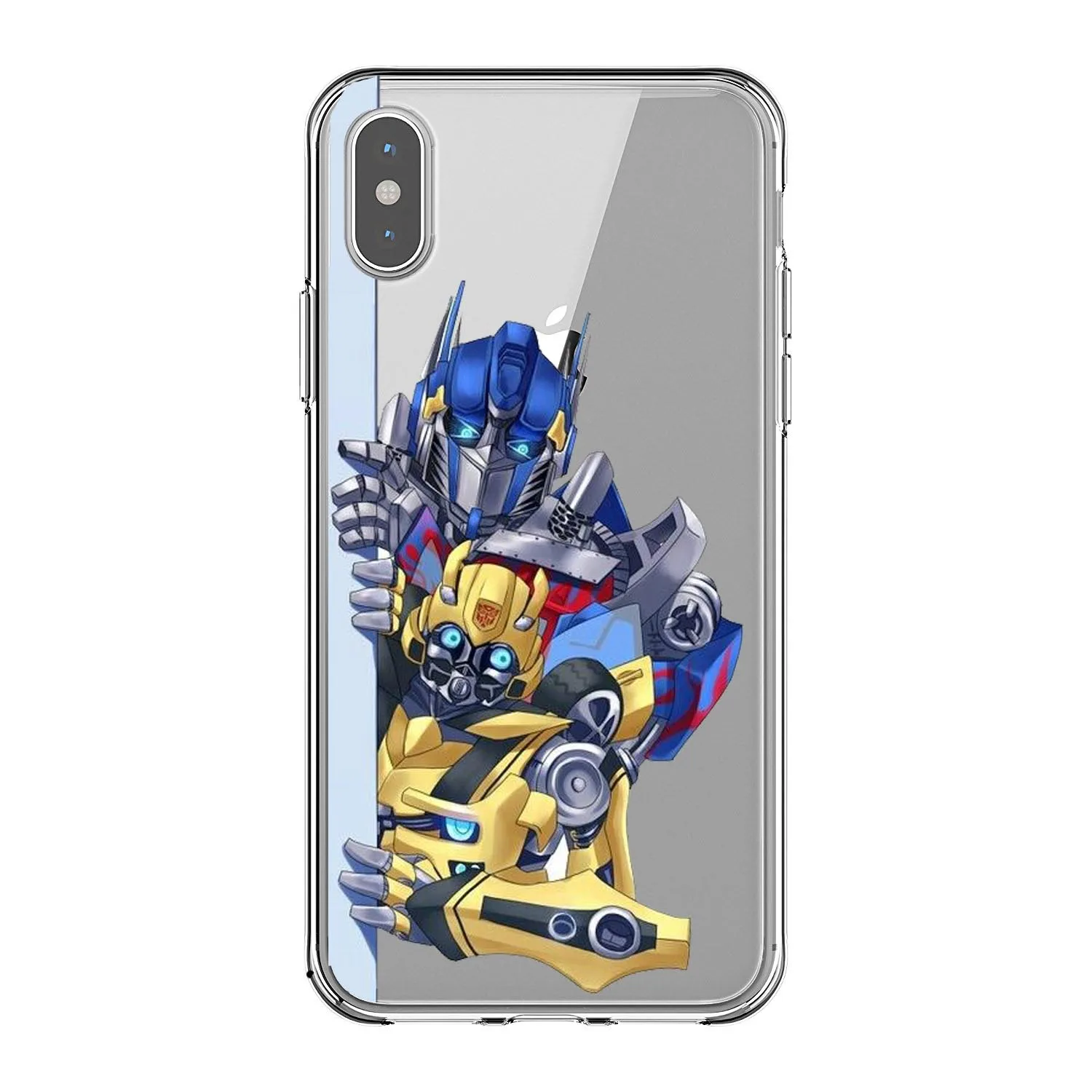 Чехол для телефона cudly Transformers Bumblebee чехол iPhone X10 MAX 6 SPlus 7 8Plus Мягкий Силиконовый ТПУ