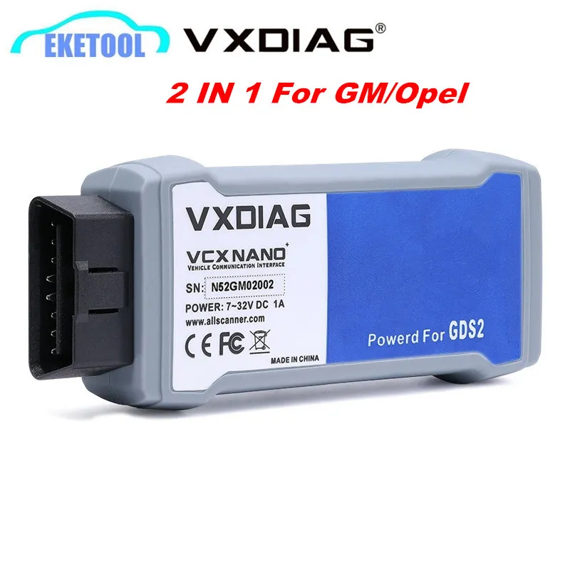

Newest VXDIAG For GM/OPEL Diagnostic/Programming System 2IN1 Vehicle GDS2&TIS2WEB Vehicle Communication Interface