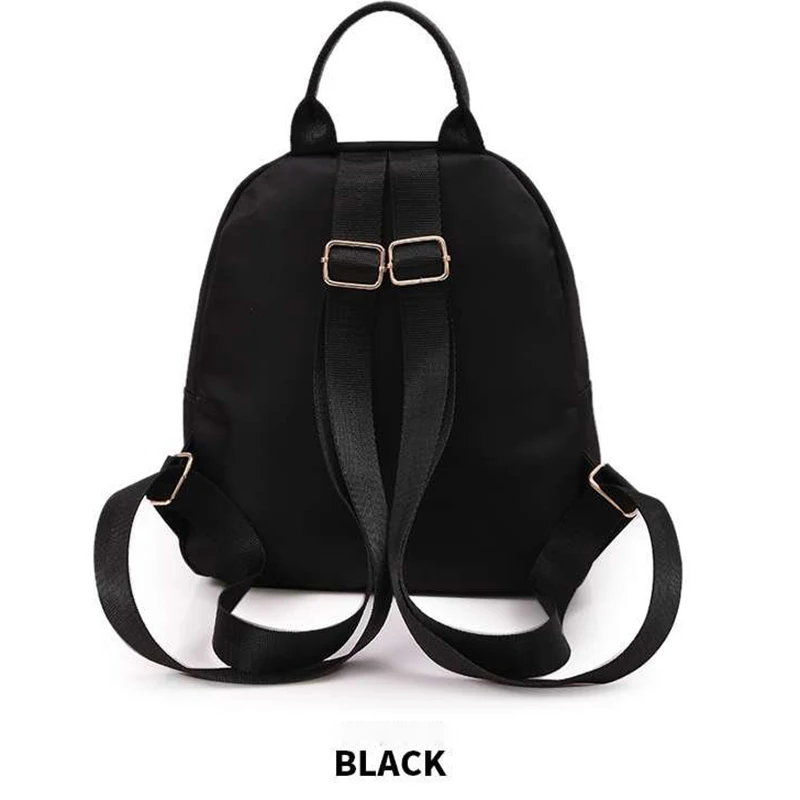 S. IKRR أزياء المرأة النايلون على ظهره Preppy نمط عارضة البسيطة سفر حقائب كتف المرأة الصلبة حقيبة ظهر مدرسية S. IKRR أزياء المرأة النايلون على ظهره Preppy نمط عارضة البسيطة سفر حقائب كتف المرأة الصلبة حقيبة ظهر مدرسية