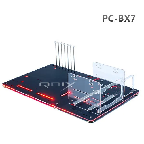 QDIY PC BX7 Personalized Horizontal ATX HTPC Bare Frame