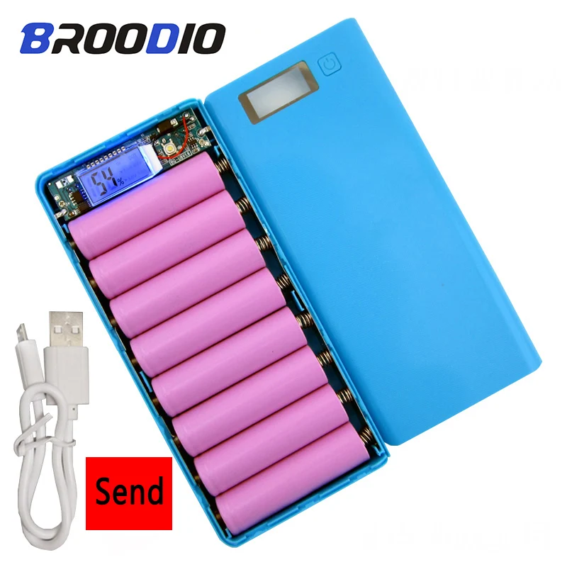 18650 Power Bank Battery Box Mobile Phone Charger DIY Shell Case 5V