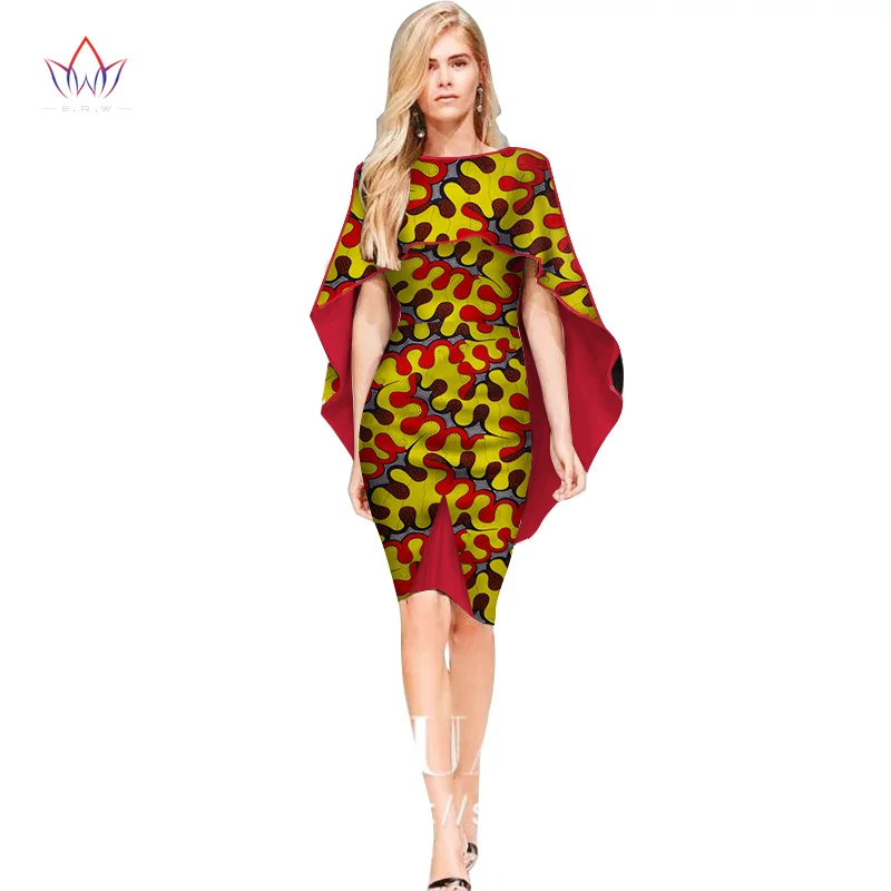 25 Платье Dashiki Дашики лето vestidos принт с круглым вырезом платье африканская мода Африка хлопок платье для женщин одежда 6xl WY2450 - Цвет: 25