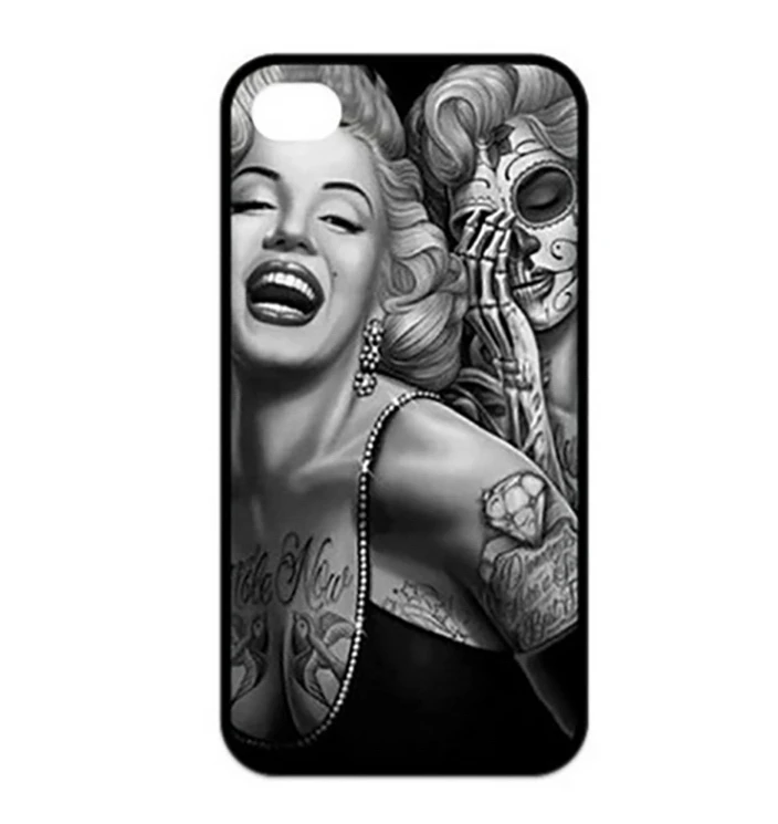 

1 Pc Movie Marilyn Monroe Pattern Phone Back Case Cover For iPhone 5S Protective Phone Shell Mobile Phone Accessories