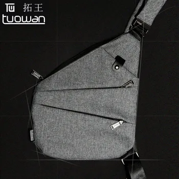 

072618 newhotstacy men casual messenger bag male chest bag