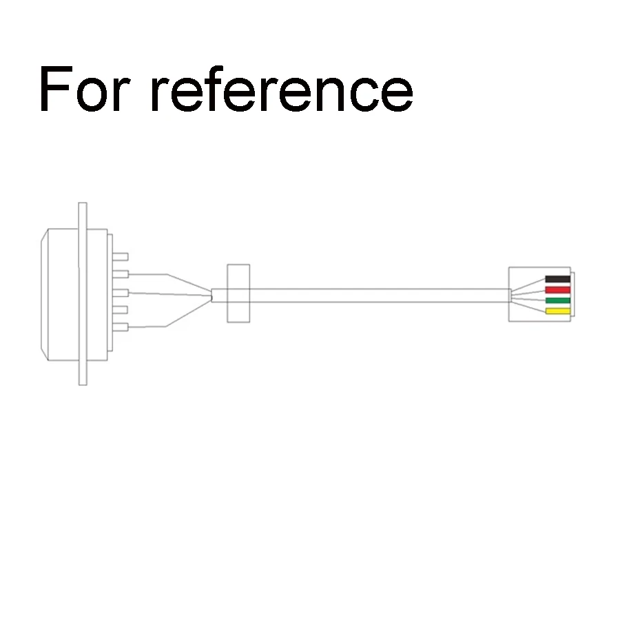 10 шт 4Pin RJ11 Разъем модульный кабель Вилки разъем сети Ethernet 6P4C Кристалл Телефонная розетка кристалл голову