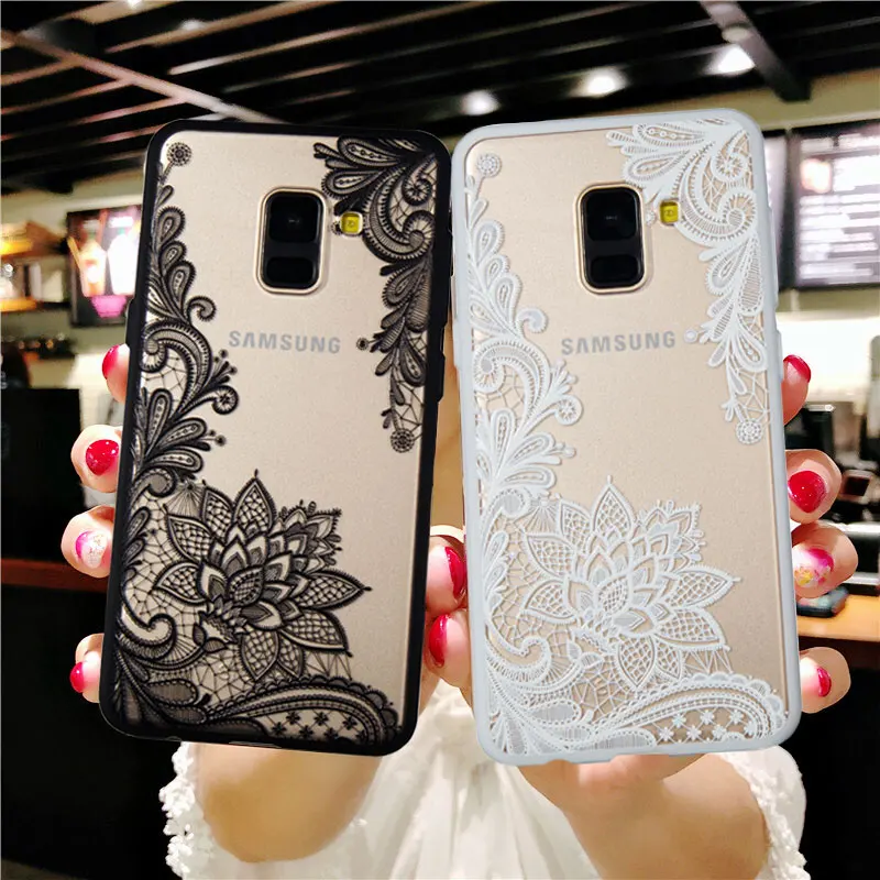 

Sexy Lace Retro Flower Case for Samsung Galaxy A6 A8 Plus J4 J6 2018 S9 S8 Plus S6 S7 Edge J3 J5 J7 A3 A5 A7 2016 2017 Cover