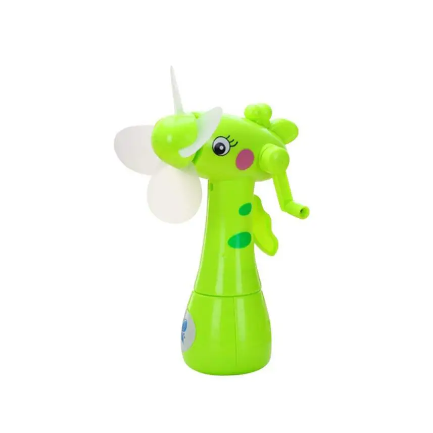 

2018 100% Brand new and high quality Mini Fan with Water Spray Hand Operated Kids Mini Fan Cool Air Blower Spray 2qw0727
