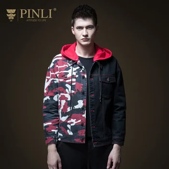 

2018 Jacket Sale Cotton Regular Casual Militar Jacket Pinli Spring Hot New Men's Clothing Removable Hat Jean B191304439