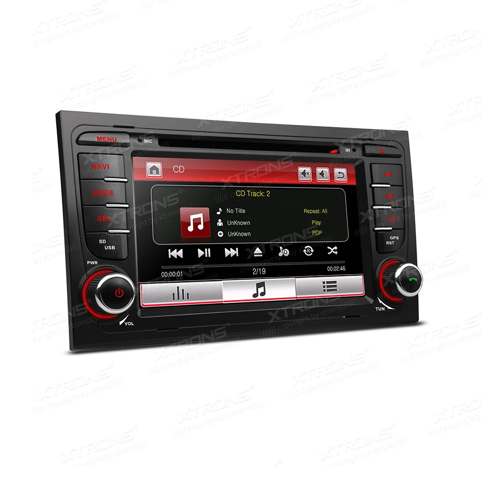 Excellent 7" Car DVD player Special  for Audi A4 2002-2008 & Audi S4 2002-2008 & Audi RS4 2002-2008 with Original UI/Appearance Design 1