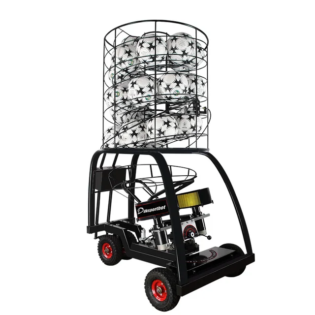 Micro company football machine soccer ball training machinein Soccers