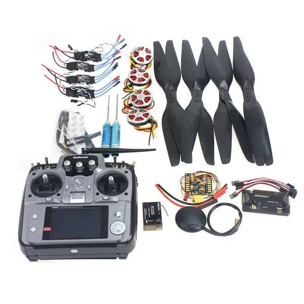  F05422-H Faltbare Rack RC Quadcopter Kit APM2.8 Flight Control Board + GPS + 750KV Motor + 15x55 Pr