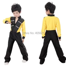 10 компл./лот мальчик ча-ча практика Костюмы детская танцевальная одежда для представлений современный Костюмы для латиноамериканских танцев танцевальный сценический костюм, 2 цвета