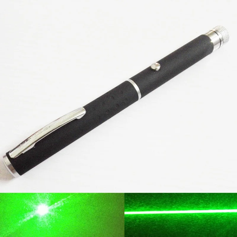

5MW Green Laser Pointer Pen Powerful 532NM Bright Green Single Point Line 2 in 1 Engineering Laser