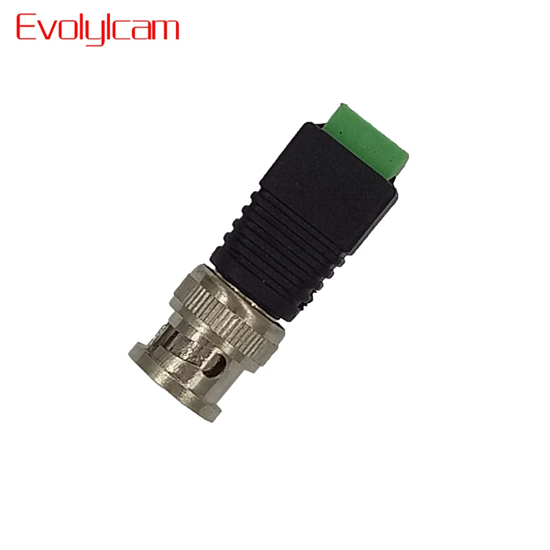 

Evolylcam 5Pcs/lot Coax CAT5 To CCTV Camera BNC UTP Video Balun Connector Adapter BNC Plug Accessories For Surveillance System