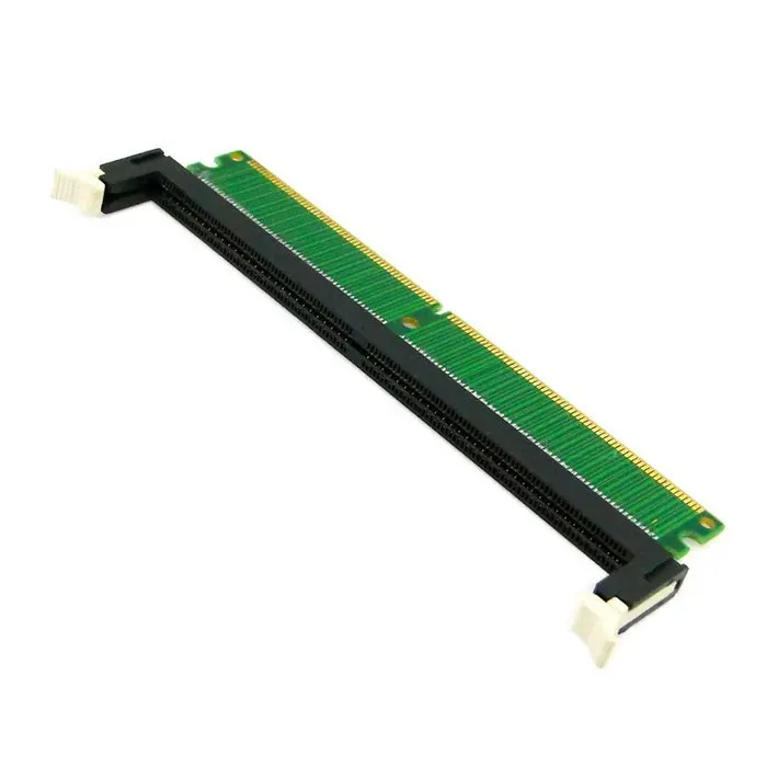 

100pcs / lots DDR2 DDR 2 Male to Female Extension Adapter Card ,Free shipping By UPS Fedex DHL