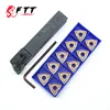 10pcs WNMG080404 WNMG080408 Carbide Insert and 1pc MWLNR2022K08 MWLNR1616H08 Boring Bar Lathe Turning Tool Set ► Photo 1/6