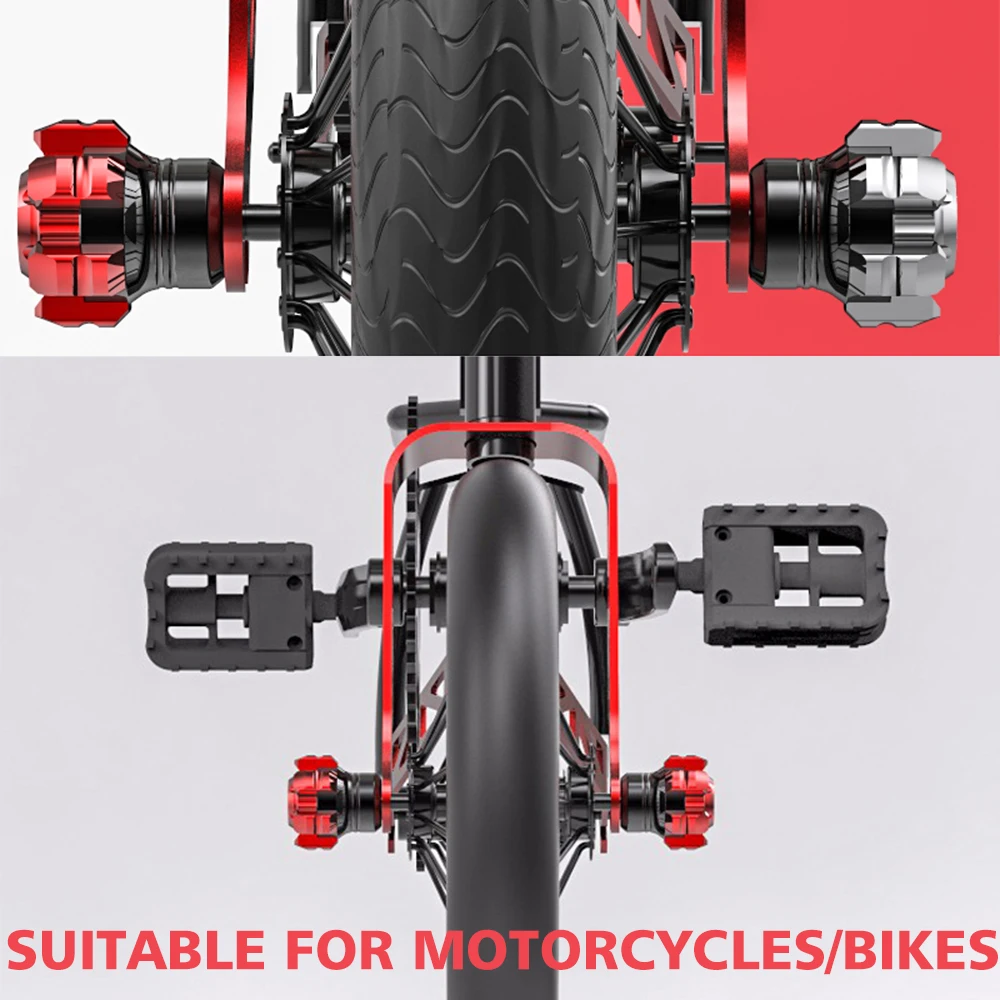 SPIRIT BEAST Slider Moto Frame Sliders Motorbike Motocross for Sliders Motorcycle Protection Falling Bicycle Bike ATV Pitbike