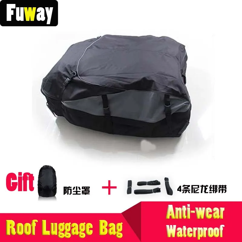Dhl Free Shipping!!!oxford Fabric Roof Luggage Bag Nonrigid Car