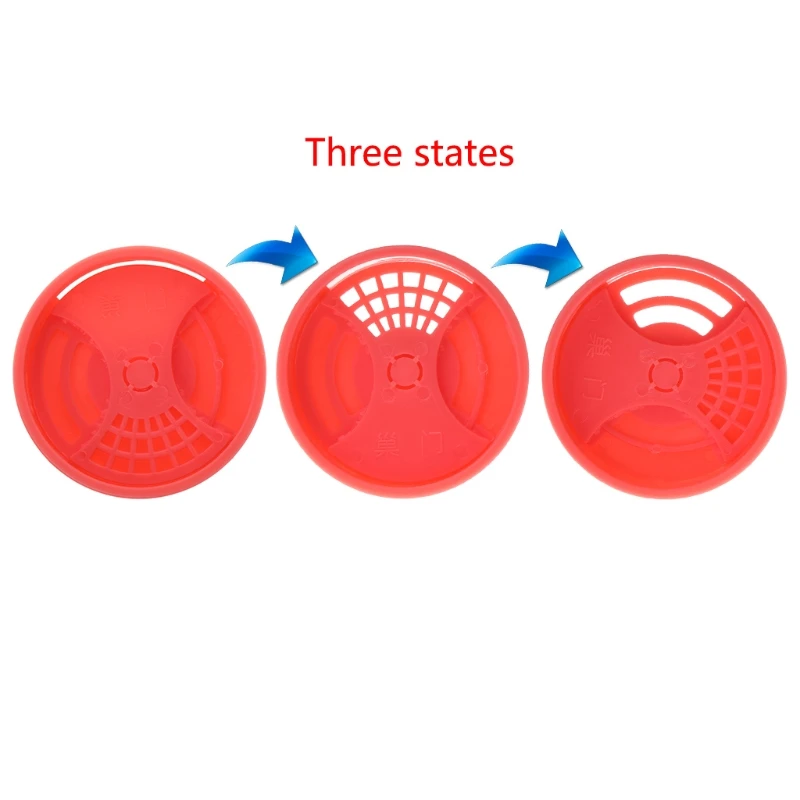 Коробка с пчелами дверь повернуть улей Пчеловодство инструменты оборудование вход круглый пластик