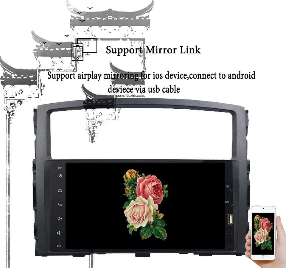 Cheap 8 inch Ips 8 Core 1024*600 Android 9.0 4G+64G Car DVD GPS For MITSUBISHI PAJERO 2006 2007 2008-2014 2015 Radio Stereo 4GB RAM 4 Cheap 8 inch Ips 8 Core 1024*600 Android 9.0 4G+64G Car DVD GPS For MITSUBISHI PAJERO 2006 2007 2008-2014 2015 Radio Stereo 4GB RAM 4