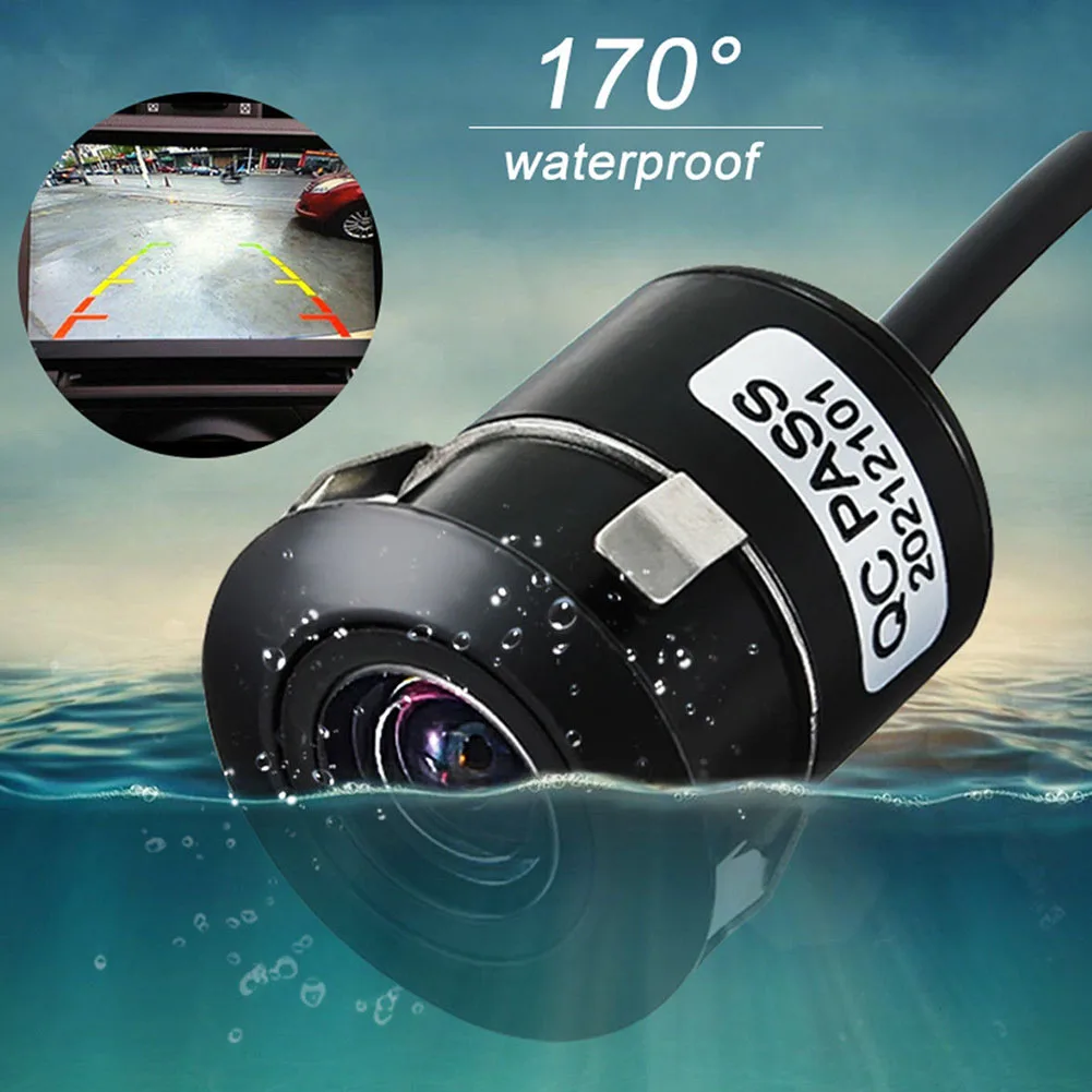 

170° 18.5 Punch Universal Parking Waterproof Night Vision Rear View High Definition Car Camera Reverse Backup