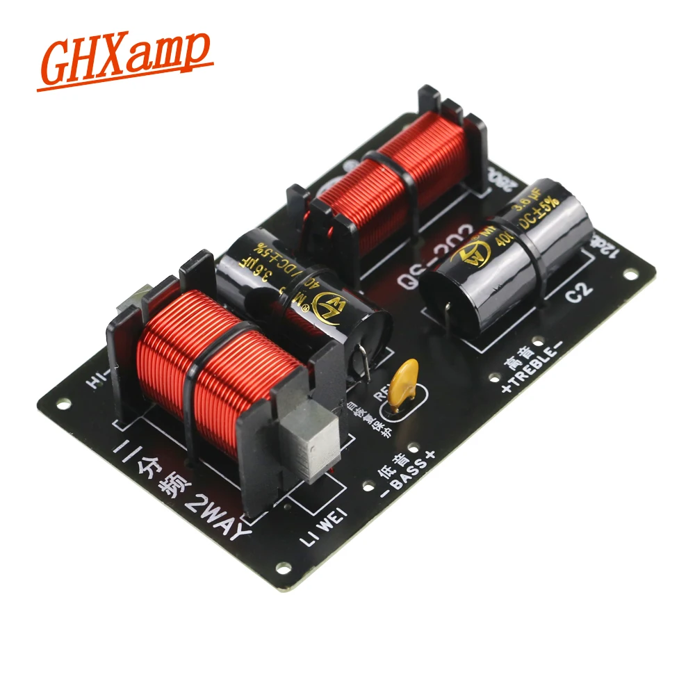 Ghxamp-placa de Áudio Divisor de Frequência para Alto-falante Filtro de Alto-falante Vias 2800hz Peças 2 350w 700w 4-8ohm - Image 4