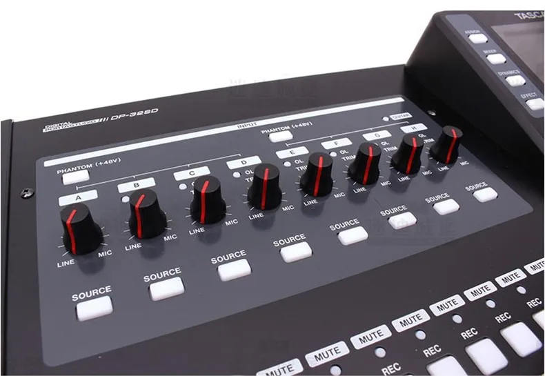 TASCAM DP32SD DP-32SD многотрековый аудио цифровой рекордер мастер-лента производство смешанных эффектов запись рабочей станции микшер