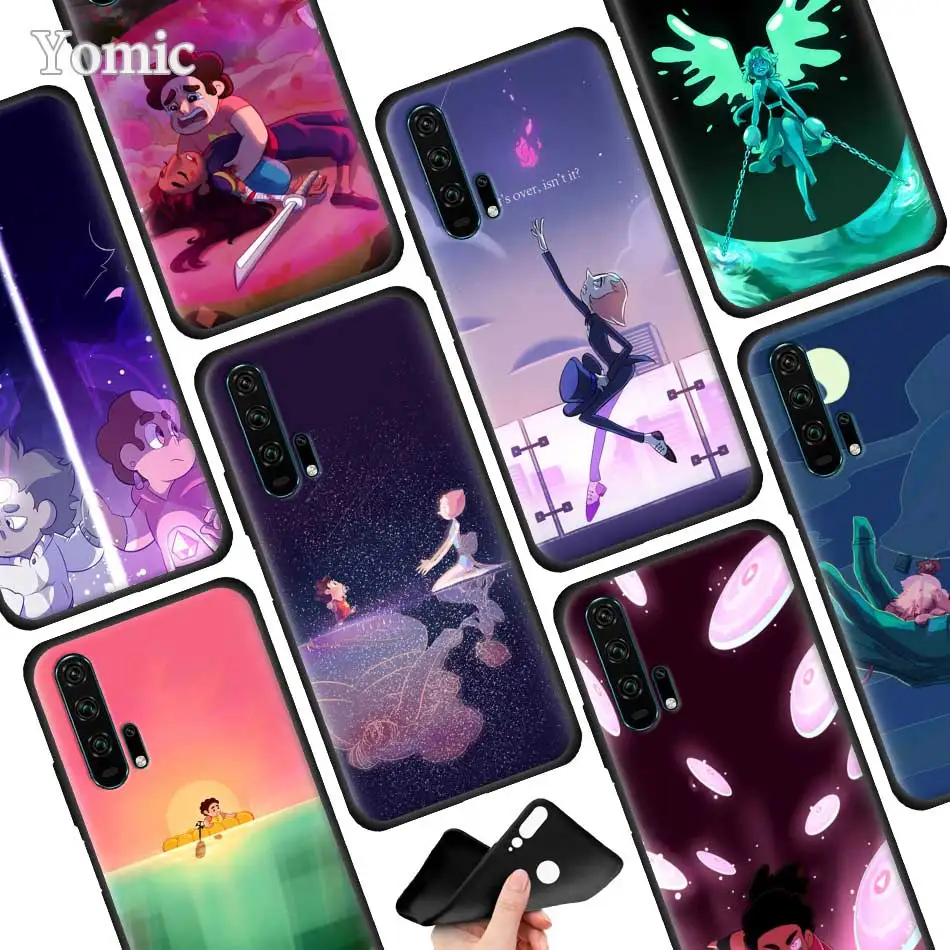 

Steven Universe Silicone Phone Case for Huawei Honor 20 Pro 20 10 Lite 8X 8C 8A 8S V20 20i Play Enjoy 9S 9E Cover