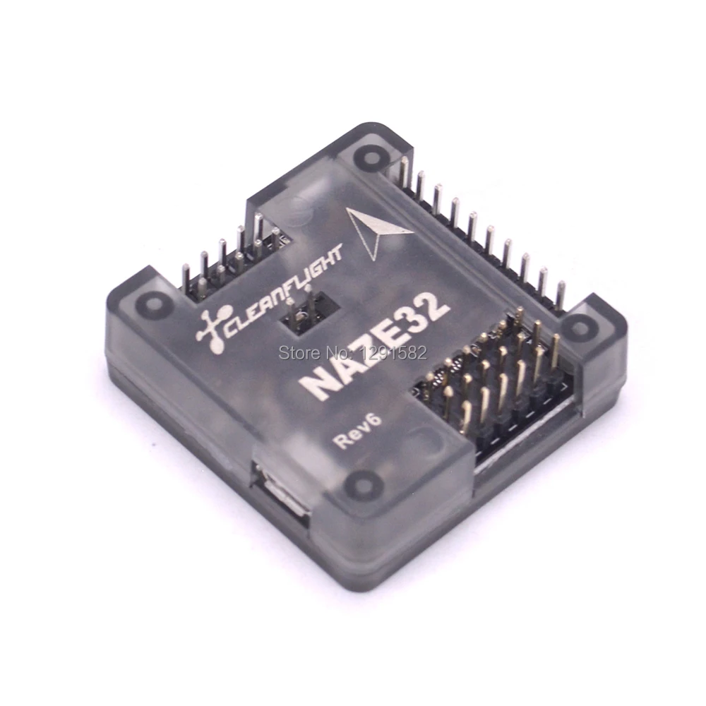 Naze32 Rev6 6DOF with straight pin soldered (4)