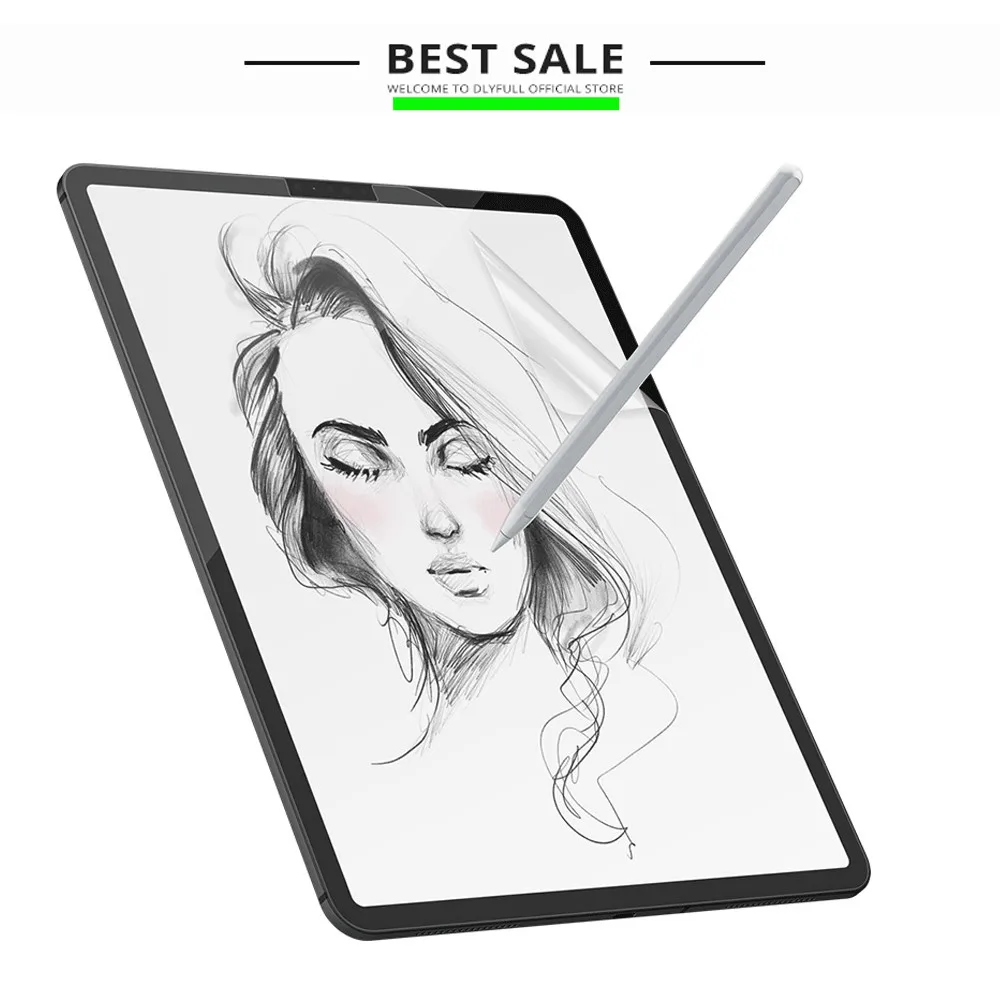 

PET Paper Like for ipad pro 11 Screen Protector Film Matte Anti Glare Non Smooth Painting for iPad pro 9.7 10.5 11 12.9 inch